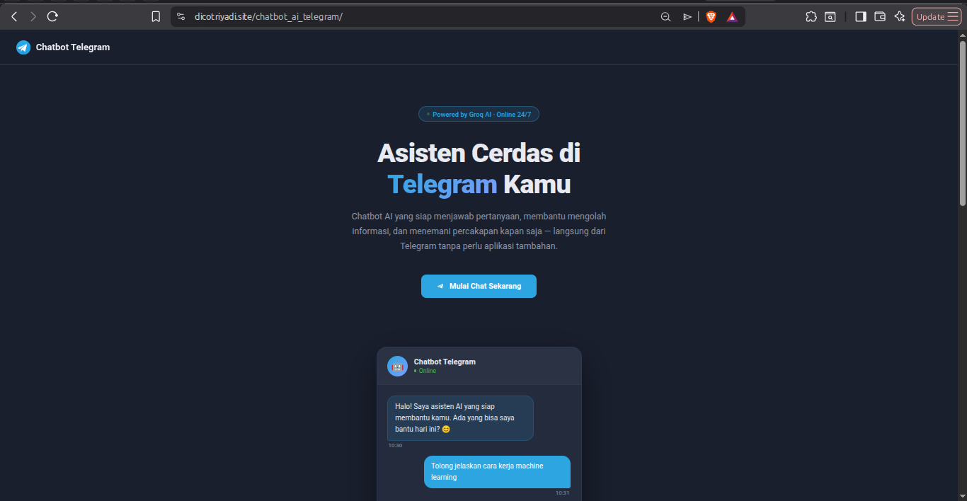 Chatbot AI Telegram